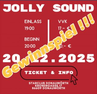 Für unser bereits ausverkauftes Konzert am 20.12.25 im @starclub_donauwoerth gibts es noch 1x 2 Tickets zu gewinnen.
Was Ihr dafür tun müsst:

1. Folgt uns auf Instagram
2. Liked diesen Beitrag
2. Markiert eine Person, mit der Ihr gern kommen würdet

Die Gewinner werden am Freitag Abend per PN benachrichtigt.

Bis Samstag 🤘🏻